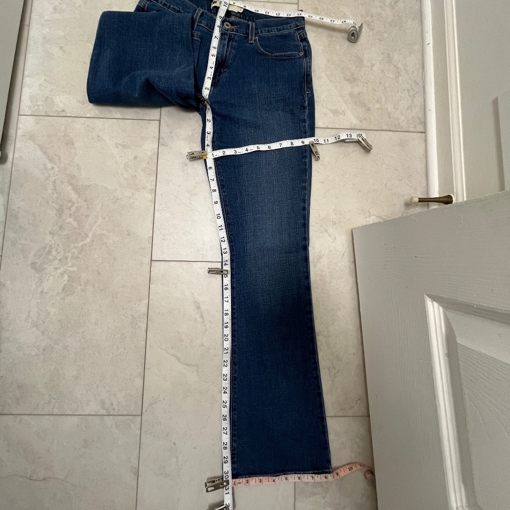 Women's Levi's 515 Embroidered Bootcut, WINE R TAG, 6 x 30.5L - Picture 12 of 14
